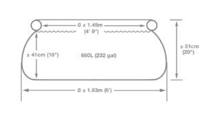 Intex 28101NP Otroški bazen Easy Set 183 x 51 cm, okrogel