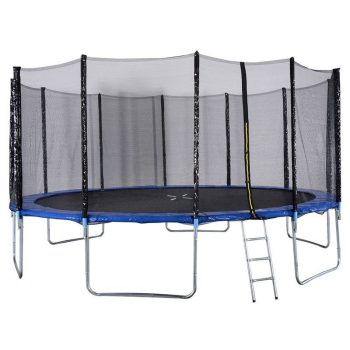 TooMuch TRAMPOLIN Z ZAŠČITNO MREŽO + LESTEV